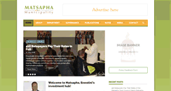 Desktop Screenshot of matsapha.co.sz